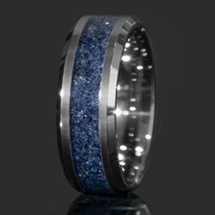 Sapphire Tungsten Ring