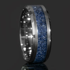 Sapphire Tungsten Ring