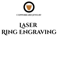 Ring Engraving Add-On (+$25) Copperbeard Jewelry