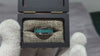 Turquoise Mens Tungsten Ring